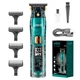 Триммер аккумуляторный Professional VGR V-961 для волос с насадками - изображение 2