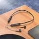 Bluetooth Стерео Гарнітура Borofone BE52, BT5.0, 95см, 130mAh, 95см, 12h, Чорний - зображення 4