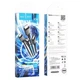 Кабель Hoco X76 4-in-1 Super charging cable ( Type-C + Type-C + iP + Microsoft ) Black - зображення 3