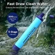Туристичний фільтр для очищення грязної води&nbsp;Membrane Solutions Straw Water Filter, 5682963582 - зображення 9