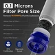 Туристичний фільтр для очищення грязної води&nbsp;Membrane Solutions Straw Water Filter, 5682963582 - зображення 15