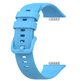 Ремешок DK для Huawei Watch Fit 2 | Silicone Sport Full Light Classic (014817) (sky blue) - изображение 1