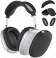 Чохол-накладка DK Silicone Candy Friendly 3в1 для Apple AirPods Max 1 / 2 (black) - зображення 1