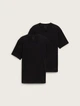 Футболки комплект Tom Tailor 1037741 L Черные - изображение 2