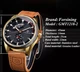 Мужские механические наручные часы Forsining GMT1218-2 коричневые часы на руку механика (0960) - изображение 3