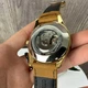 Мужские механические наручные часы Forsining GMT1218-2 коричневые часы на руку механика (0960) - изображение 8
