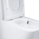Унитаз напольный Qtap Tern Ultra Quiet безободковый с сиденьем Soft-Close QT17222175AUQ1W White - изображение 7