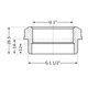 Футорка SD Plus 1 1/2"х1" НВ SD4234025 - изображение 2