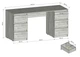 Стол компьютерный Moreli Т-228 158х60х75,8 см Венге магия - изображение 2