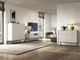 Комод високий Perfect Home Nova K104 125x104x39 см, 2-дверний, чорні ніжки Кашемір (000012377314) - зображення 5