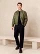Бомбер мужской Banana Republic M, Olive (Оливковый) 500115575290 - изображение 1
