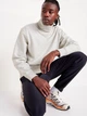 Флисовая толстовка-водолазка Old Navy M, Light Heather Grey (Серая) 500126030191 - изображение 3