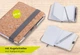 Блокнот Troika Slimpad A6 + кулькова ручка Slim, корок - зображення 9