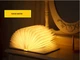 Складна LED лампа-книжка з акумулятором 14,5*10,5*2,5 см, світильник-ночник, магнітна - зображення 6