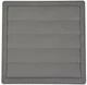 Вентиляционная решетка Airroxy KzZ 170x170 120 gray (02-305) - изображение 1
