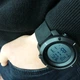 Годинник наручний чоловічий SKMEI 1213BK BLACK BIG SIZE, годинник тактичний протиударний. Колір: чорний - зображення 5