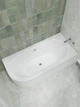 Ванна акриловая Helmken Marbella Lux 150 x 75 правосторонняя (23092001) - изображение 10