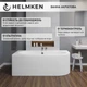 Ванна акриловая Helmken Marbella Lux 160 x 75 левосторонняя (23092004) - изображение 3