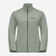 Куртка демисезонная с капюшоном женская Jack Wolfskin Moonrise 3In1 Jkt W 1115621-4137 M Серо-зеленая (4064886308939) - изображение 11