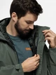 Пуховик мужской Jack Wolfskin Pilvi Down Jkt M 1207701_4161 2XL Зеленый (4064886339001) - изображение 3