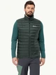 Теплый жилет мужской Jack Wolfskin Pilvi Down Vest M 1207711_4161 S Зеленый (4064886328821) - изображение 1