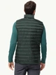 Теплый жилет мужской Jack Wolfskin Pilvi Down Vest M 1207711_4161 S Зеленый (4064886328821) - изображение 2
