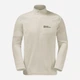 Толстовка мужская Jack Wolfskin Taunus Hz M 1709522_A0029 2XL Бежевая (4064886323420) - изображение 4