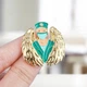 Значок (пін) BROCHE брошка біжутерія Ангел Медицина Золотий BRGV114738 - зображення 2