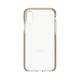 Фирменный противоударный чехол Gear4 Piccadilly Clear Gold D3O SM для iPhone X Xs - изображение 2