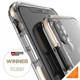 Фирменный противоударный чехол Gear4 Piccadilly Clear Gold D3O SM для iPhone X Xs - изображение 5