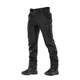 Штани M-Tac Soft Shell Winter Black L - зображення 1