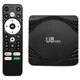 Медіаплеєр Android Smart TV Box RIAS U8 Mini 4GB/32GB 4K UltraHD Android 11 Black (3_06083) - зображення 1