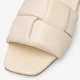 Женские шлепанцы кожаные Badura FAUSTINE-112793 5905588349525 36 23.6 см Ecru (5905588349600) - изображение 5