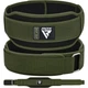 Атлетичний пояс RDX RX5 Double Belt неопреновий Army Green S (WBD-RX5AG-S) - зображення 2