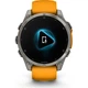 Смарт-годинник Garmin fenix 8 47mm, AMOLED, Saph, Ti/Bare/Grpht, SparkOrg/GrphtBd, (010-02904-11) - зображення 8