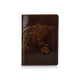 Обложка для паспорта HiArt PC-01-C18-0840-T001 Crystal Brown "World Map" - изображение 1