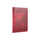 Обложка для паспорта HiArt PC-01-C19-1652-T001 Crystal Red "World Map" - изображение 3