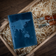 Обложка для паспорта HiArt PC-01-S18-4417-T001 Shabby Lagoon "World Map" - изображение 5