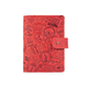 Шкіряний портмоне для паспорта / ID документів HiArt PB-03S/1-S18-1440-T007 Shabby Red Berry - зображення 1