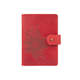 Шкіряний портмоне для паспорта / ID документів HiArt PB-02/1-S18-1440-T006 Shabby Red Berry "Mehendi Classic" - зображення 1
