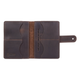 Шкіряний портмоне для паспорта / ID документів HiArt PB-03S/1-S19-1106-T006 Shabby Gavana Brown "Mehendi Classic" - зображення 3