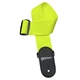 Ремень для гитары DiMarzio Nylon With Leather Ends Neon Yellow (DD3100NY) - изображение 1