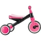 Дитячий велосипед Globber Learning Trike 2 в 1, фуксія (735-110) - зображення 5
