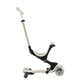 Самокат з сидінням 3 в 1 Globber GO-UP Deluxe Lights ECOlogic 360 Coconut від 15 місяців до 9 років (697-566) - зображення 3
