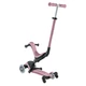 Самокат з сидінням 3 в 1 Globber GO-UP Deluxe Lights ECOlogic 360 Berry від 15 місяців до 9 років (697-510) - зображення 4