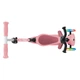 Самокат с сиденьем Globber GO-UP Active Lights Pastel Pink от 15 месяцев до 9 лет (744-210) - изображение 4