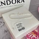Серебряный браслет Pandora теннисного дизайна+ подарочная упаковка - изображение 3