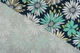Ткань Сатин Коттон диагональ CAPONE цветы ментоловый пог. м. (8689) - изображение 3