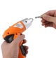 Аккумуляторная электроотвертка Tuoye Tools с фонариком и индикатором заряда батареи 7163 - изображение 2