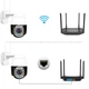 Беспроводная поворотная уличная Wi-Fi камера TUYA C18 IP 360/90 3.0mp с удаленным доступом - изображение 6